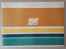 Fiat 125 Saloon Brochure