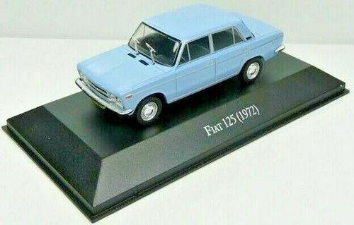 Fiat 125 lt blue - (1972),