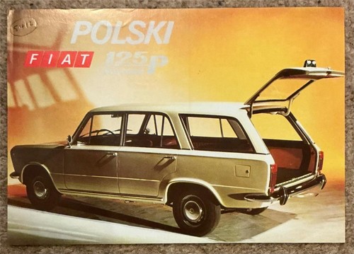 Polski fiat 125p combi - combi, car