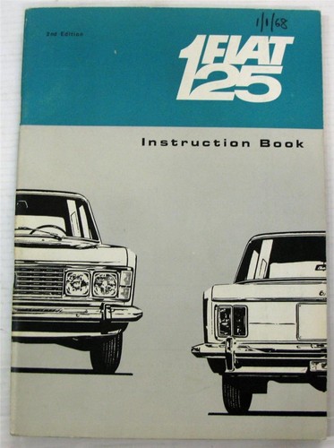 Fiat 125 sedan car owners - fiat,