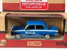 Fiat 125 Police Polish Car