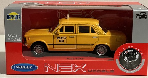 Fiat 125 taxi car model - 125,