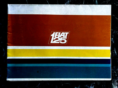 Fiat 125 c1968 colour - fiat,