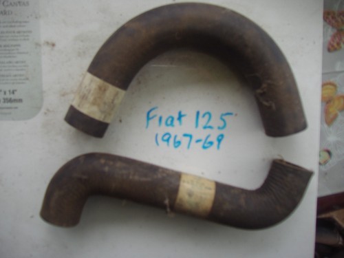 Pair radiator hoses - ,, 125