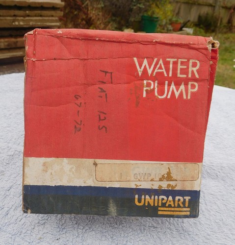 Fiat 125 water pump - fiat, nos