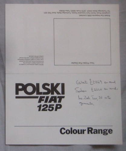 Polski fiat 125p - fiat,