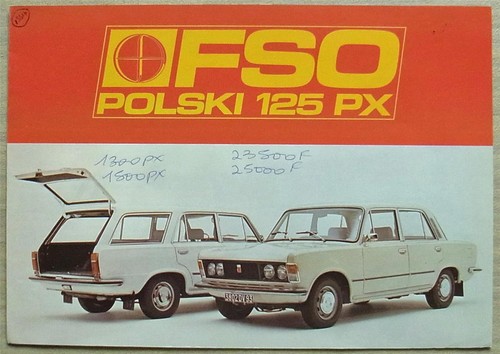 Fso polski fiat 125 car - fso,